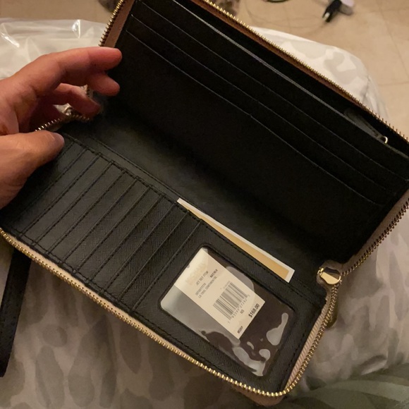 Brown & Tan Michael Kors Wallet - Picture 6 of 9